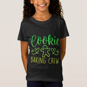 Cookie Baking Creeks-kerstfeestdagen W T-shirt