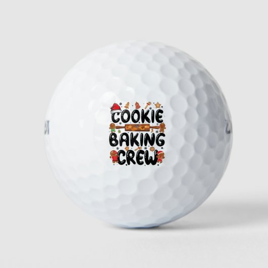 Cookie Baking Creeks kerstontbijt Te Golfballen (Voorkant)