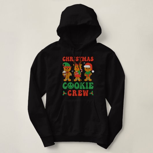 Cookie Baking Creeks kerstontbijt Te Hoodie (Design voorkant)