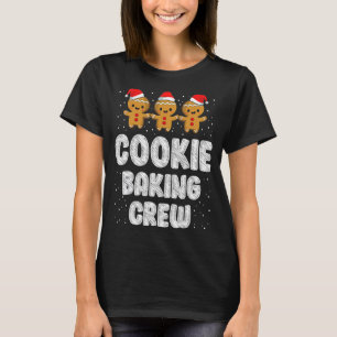Cookie Baking Creeks kerstontbijt Te T-shirt
