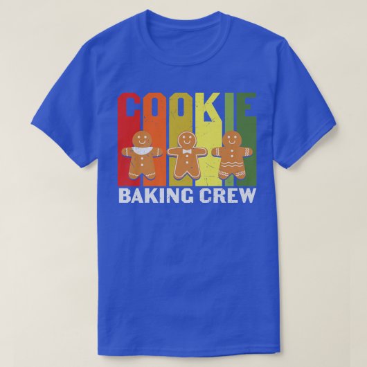 Cookie baking crew   1010 t-shirt (Design voorkant)