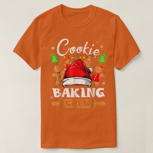 Cookie Baking Crew 1014 T-shirt (Design voorkant)