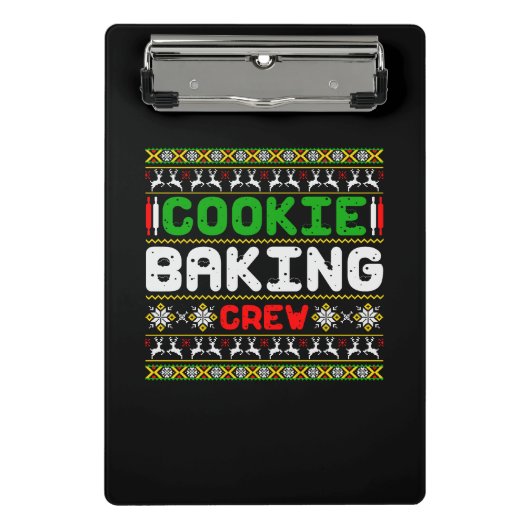 Cookie Baking Crew-50000 Mini Klembord (Voorkant)