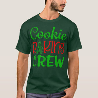 Cookie Baking Crew Baker Bake Kinder meisjes Xma T-shirt