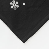 Cookie Baking Crew Christmas Funny Gingerbread Lov Fleece Deken (Hoek)