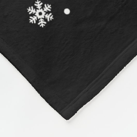 Cookie Baking Crew Christmas Funny Gingerbread Lov Fleece Deken (Hoek)