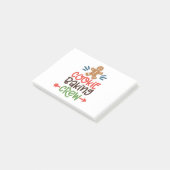 Cookie baking crew christmas post-it® notes (Schuin)