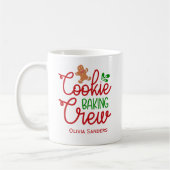 Cookie Baking Crew ,Cute Christmas Koffiemok (Links)