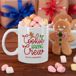 Cookie Baking Crew ,Cute Christmas Koffiemok
