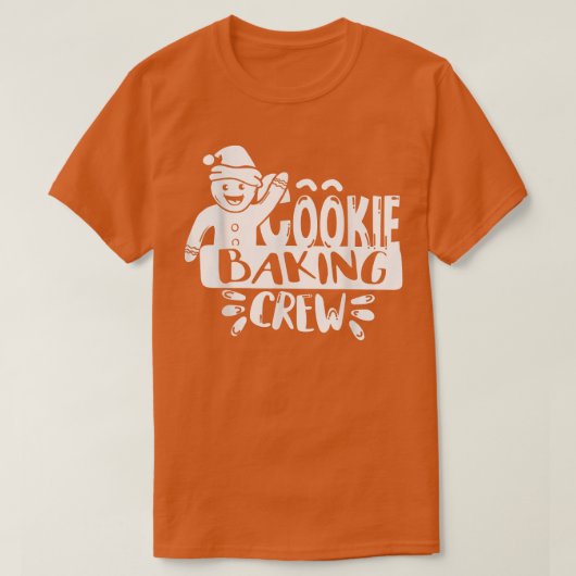 Cookie Baking Crew Family T-shirt (Design voorkant)