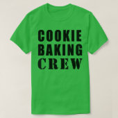 Cookie Baking Crew Funny 987 T-shirt (Design voorkant)