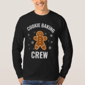 Cookie Baking Crew Funny Holiday T-shirt (Voorkant)