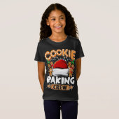Cookie Baking Crew Funny Kerstlights Gingerbr T-shirt (Voorkant volledig)