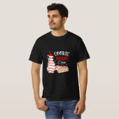 Cookie Baking Crew Funny Kerstmis T-shirt (Voorkant volledig)