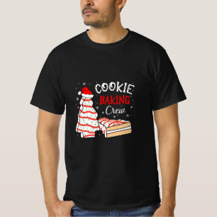 Cookie Baking Crew Funny Kerstmis T-shirt