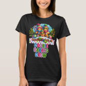 Cookie Baking Crew Gingerbread Kerst T-shirt (Voorkant)