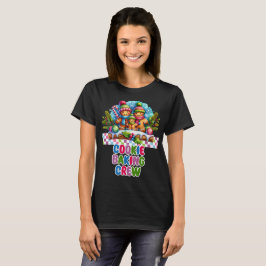 Cookie Baking Crew Gingerbread Kerst T-shirt