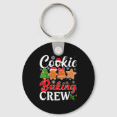 Cookie Baking Crew Gingerbread Xmas Holiday Cookie Sleutelhanger (Voorkant)