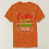 Cookie Baking Crew Gingerbrood Kerstmis 990 T-shirt (Design voorkant)