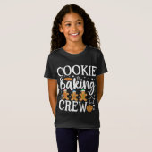 Cookie Baking Crew Grappige Groep Bijpassende Kers T-shirt (Voorkant volledig)