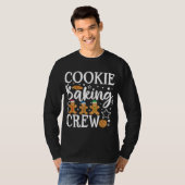 Cookie Baking Crew Grappige Groep Bijpassende Kers T-shirt (Voorkant volledig)