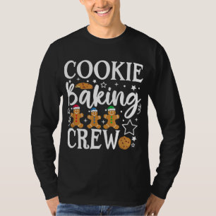 Cookie Baking Crew Grappige Groep Bijpassende Kers T-shirt
