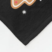 Cookie Baking Crew Holiday Squad Gingerbread Chris Fleece Deken (Hoek)