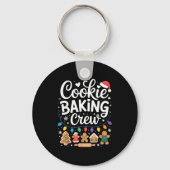 Cookie Baking Crew Holiday Squad Gingerbread Chris Sleutelhanger (Voorkant)
