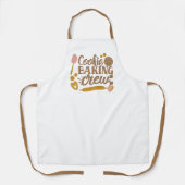 Cookie Baking Crew-instrumenten voor kerstmis Schort (Voorkant)