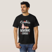 Cookie Baking Crew Kerst grappig cadeau idee T-shirt (Voorkant volledig)