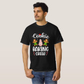 Cookie Baking Crew Kerst grappig cadeau T-shirt (Voorkant volledig)