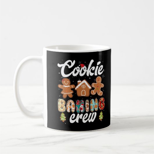 Cookie Baking Crew-kerstbakkerij Gingerbrood Ba. Koffiemok (Links)