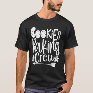 Cookie Baking Crew-kerstbankteam T-shirt