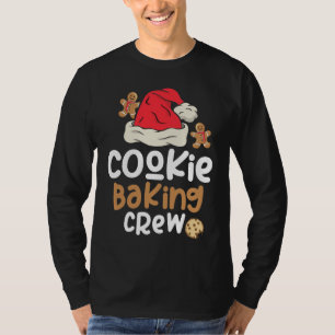 Cookie Baking Crew-kerstkerstkerstfamilie T-shirt