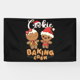 Cookie Baking Crew-kerstteam Spandoek