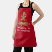 Cookie Baking Crew Red Kerstmis Schort (Insitu)