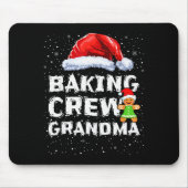 Cookie Baking Crew Shirt Grandma Matching Christma Muismat (Voorkant)