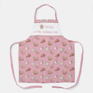 Cookie Baking Crew Ster Persoonlijk Schort