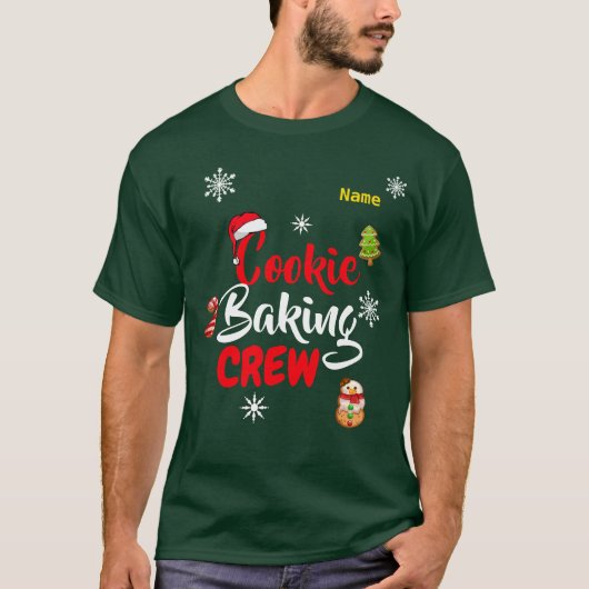 Cookie Baking Crew t-shirt (Voorkant)
