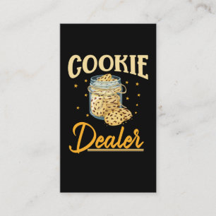 Cookie Baking Foodie Biscuit Baker Visitekaartje
