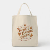Cookie Baking King Holiday Design Tote Bag (Achterkant)