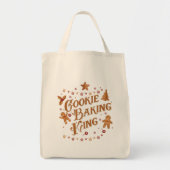 Cookie Baking King Holiday Design Tote Bag (Voorkant)