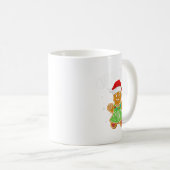 Cookie Baking Matching Family Gingerbread Grandma  Koffiemok (Voorkant rechts)