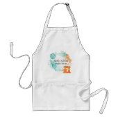 Cookie Baking Music Making Personalized Apron Standaard Schort (Voorkant)