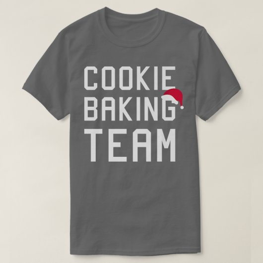 Cookie Baking Team Christmas merch T-shirt (Design voorkant)