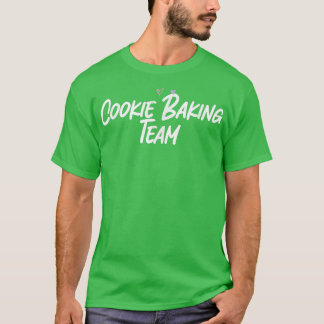 Cookie Baking Team Funny Love Cute Hearts 1093 T-shirt