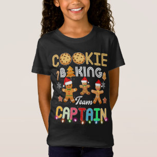 Cookie Baking Team Kapitein Kerstbakkers Ginger T-shirt