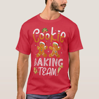 Cookie Baking Team Kerstmis-bakteam Shirten Ho T-shirt