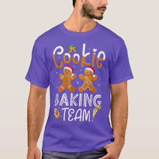 Cookie Baking Team Kerstmis-bakteam Shirten Ho T-shirt