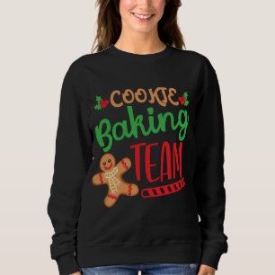 Cookie Baking Team Kerstmis Kerstmis Merkel Trui